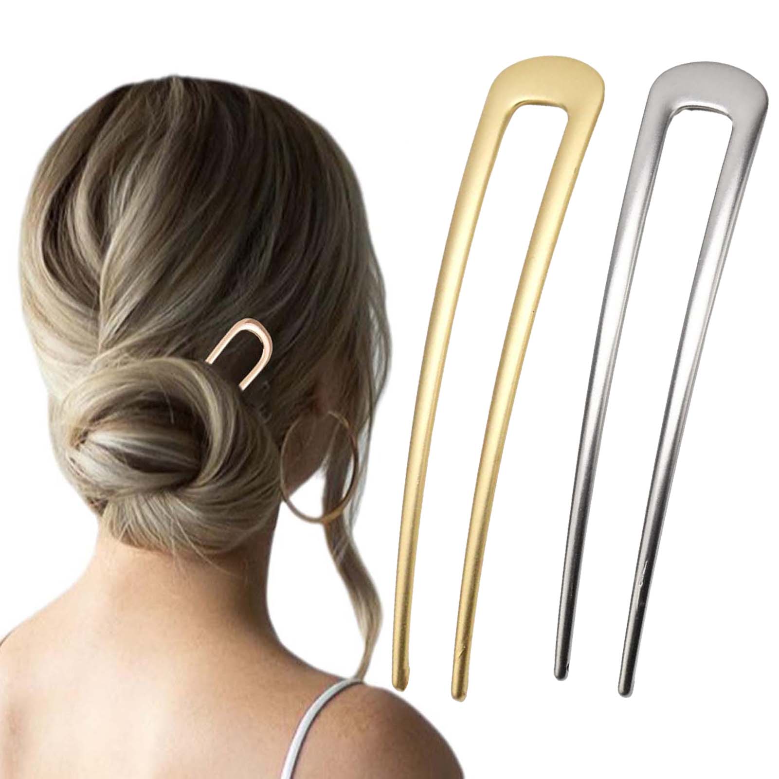 Women'S Work Accessories - دبابيس شعر فرنسية على شكل حرف
