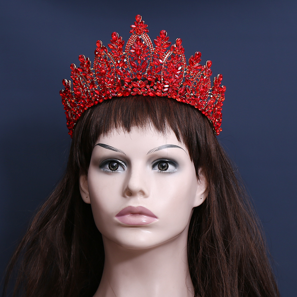 Women'S Wedding Accessories - تاج زفاف على الطراز الباروكي الأوروبي