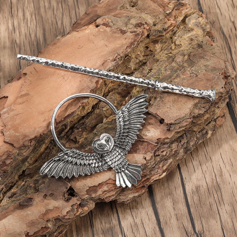 Women'S Viking Accessories - المتخصصة تصميم الرجعية القوطية البومة المرأة