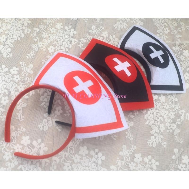 Women Accessories Description - N5KF أزياء لطيف هيرباند فتاة ممرضة