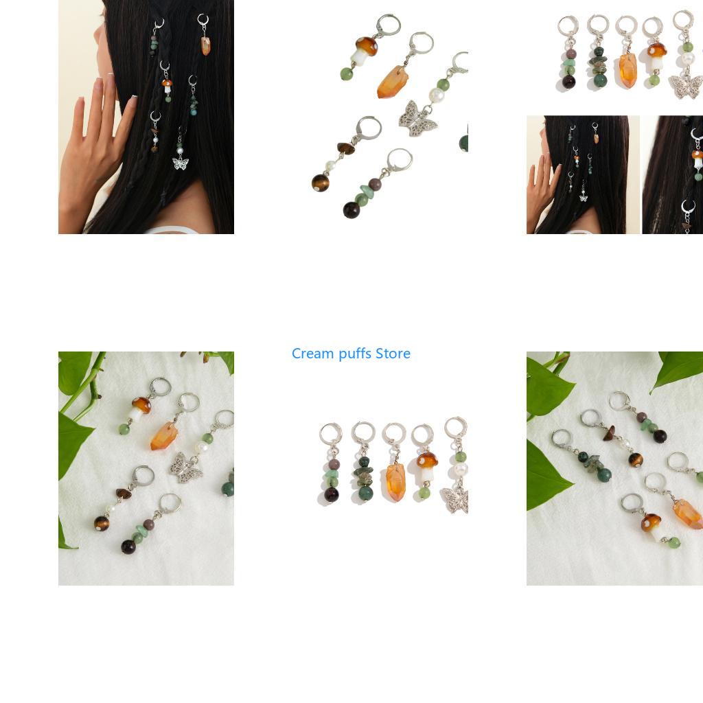 Women Accessories Description - مجموعة إكسسوارات خرز مجوهرات على شكل