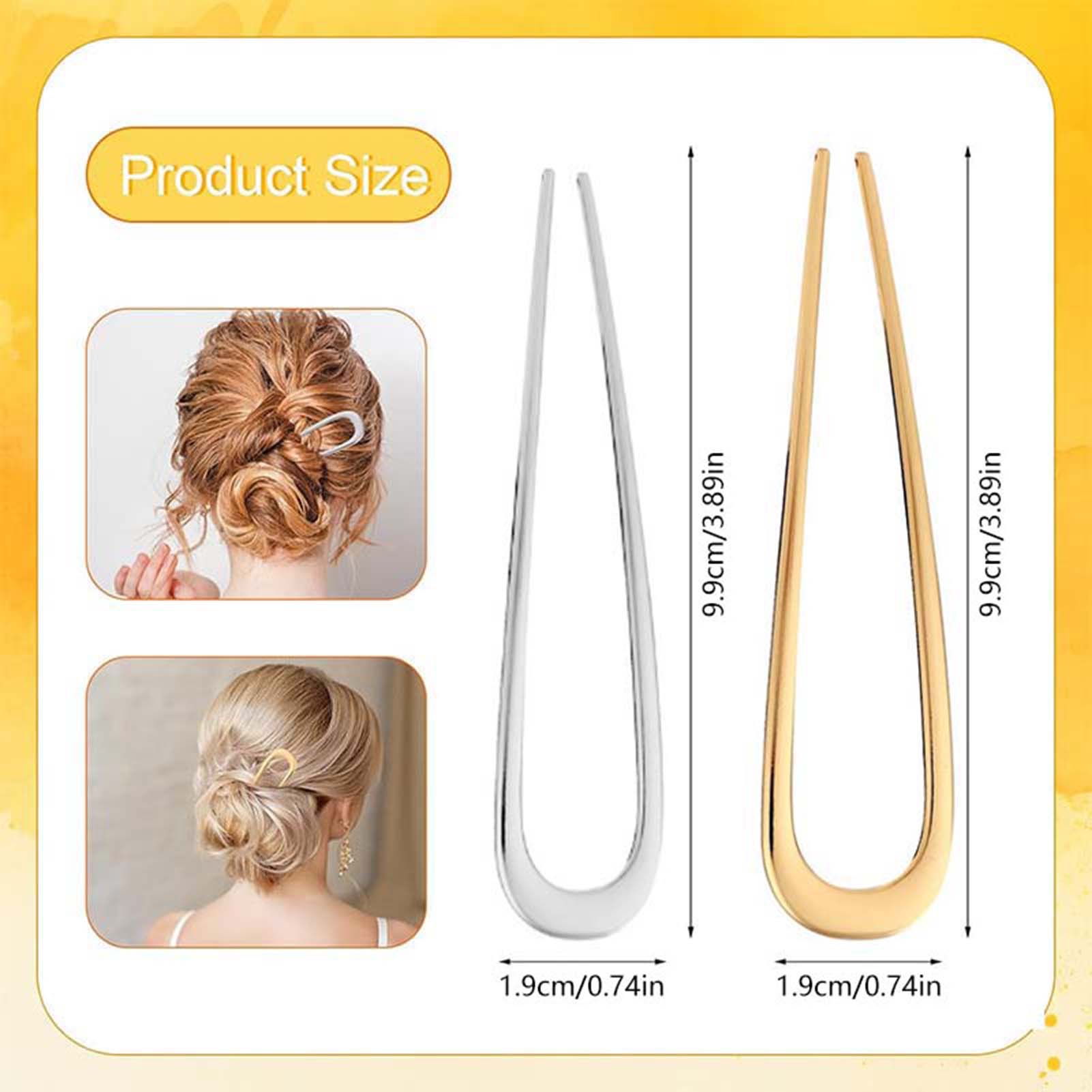 دبابيس شعر فرنسية على شكل حرف  - مراجعة Women'S Work Accessories وسعره