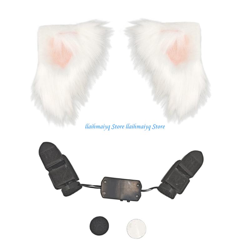 573B تأثيري القطط الأذن هيربان - مراجعة Women Accessories Description وسعره