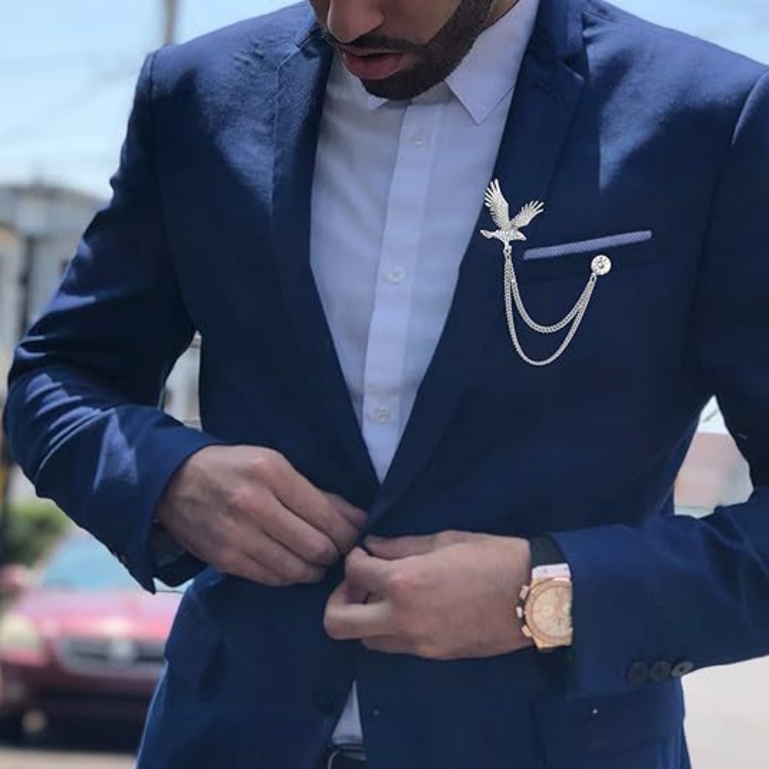 بروش رجالي عتيق بتصميم نسر وشر - مراجعة Women'S Eagles Accessories وسعره