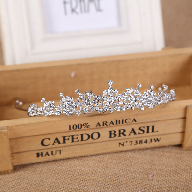 تاج كريستالي للزفاف وتسريحات ا - مراجعة Women'S Wedding Accessories وسعره