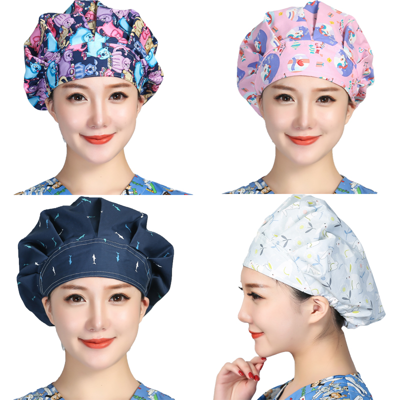 قبعات منتفخة ، مطبوعة برسومات  - مراجعة Women'S Work Accessories وسعره