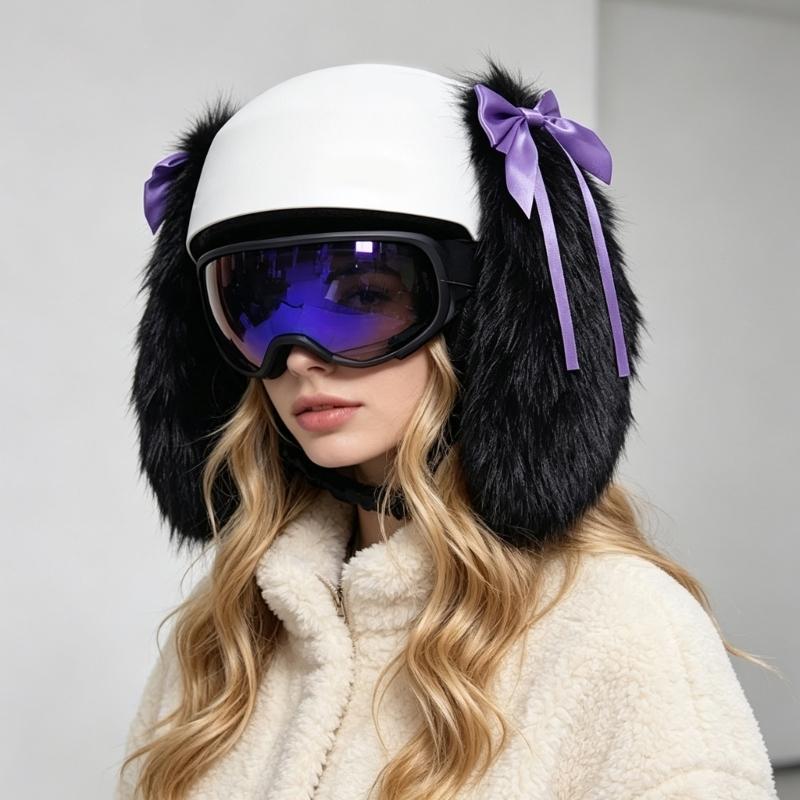 زوج ملحقات خوذة الأذن الطويلة  - مراجعة Women Accessories Description وسعره