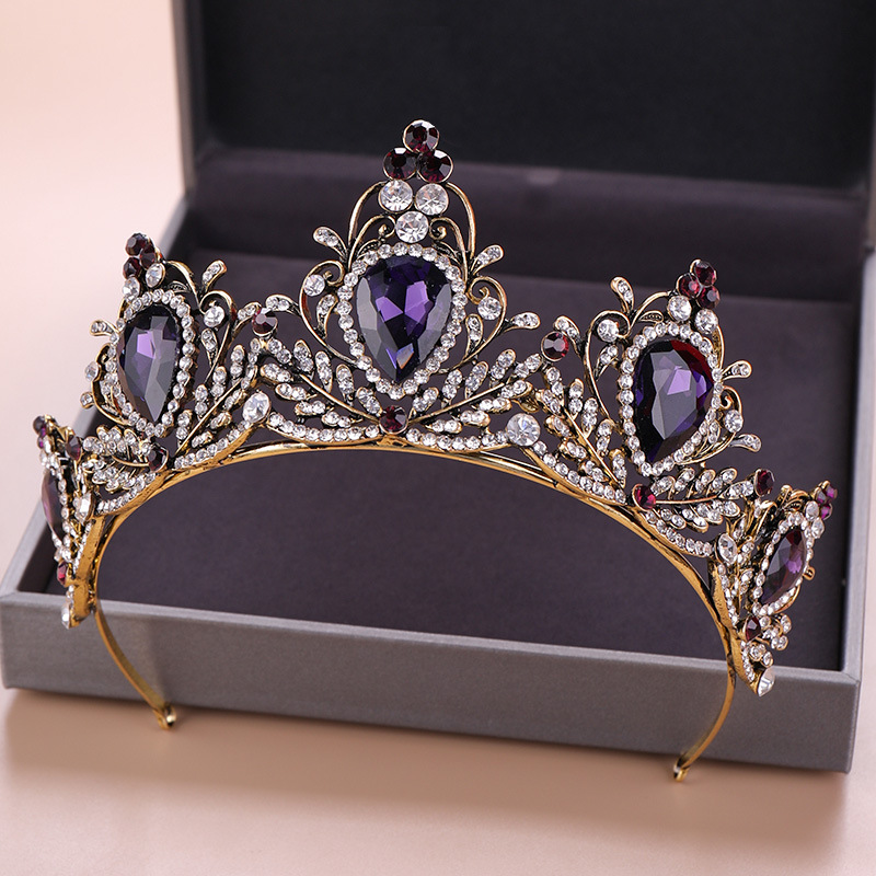 تاج أنيق للرأس بتصميم باروكي ع - مراجعة Women'S Wedding Accessories وسعره