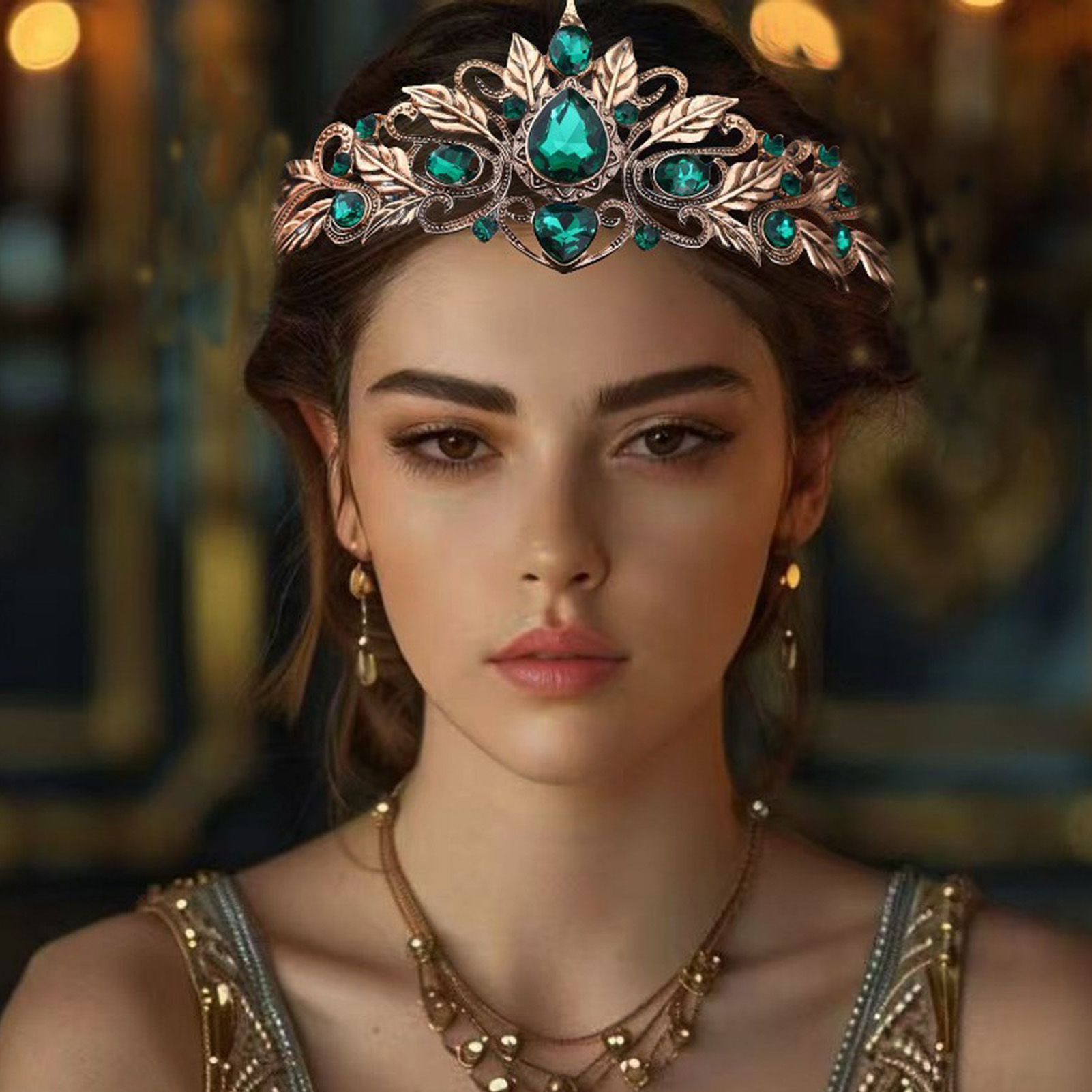 تاج شعر دائري على الطراز البار - مراجعة Women'S Wedding Accessories وسعره