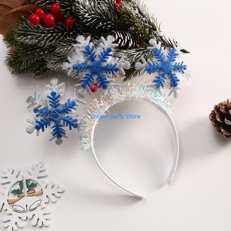 50LE ندفة الثلج تضيء عقال عيد  - مراجعة Women Accessories Description وسعره
