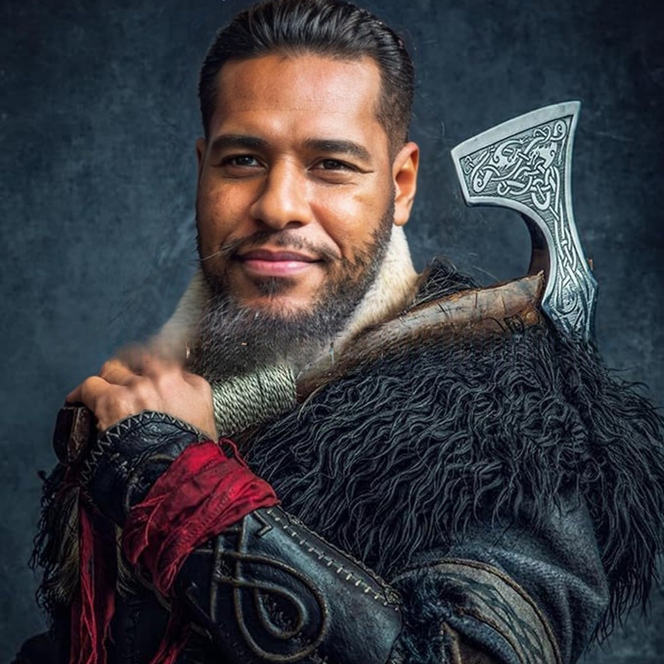 عباءة شتوية بياقة فرو للهالوين - مراجعة Women'S Viking Accessories وسعره