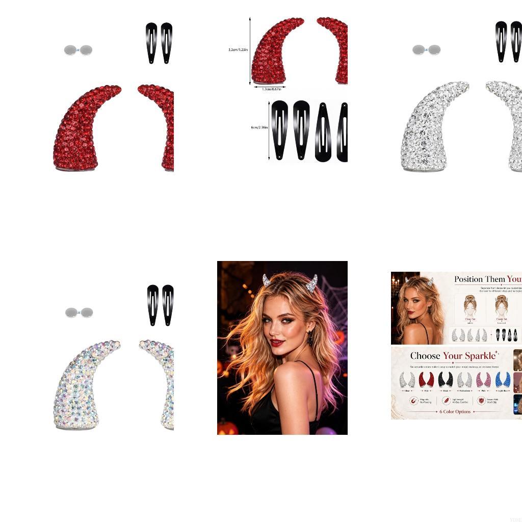 مجموعة إكسسوارات الشعر Blingbl - مراجعة Women Accessories Description وسعره
