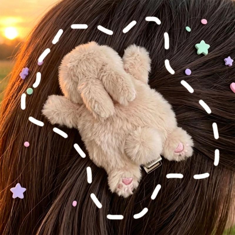 مشبك شعر أرنب A52E بتصميم حيوا - مراجعة Women Accessories Description وسعره