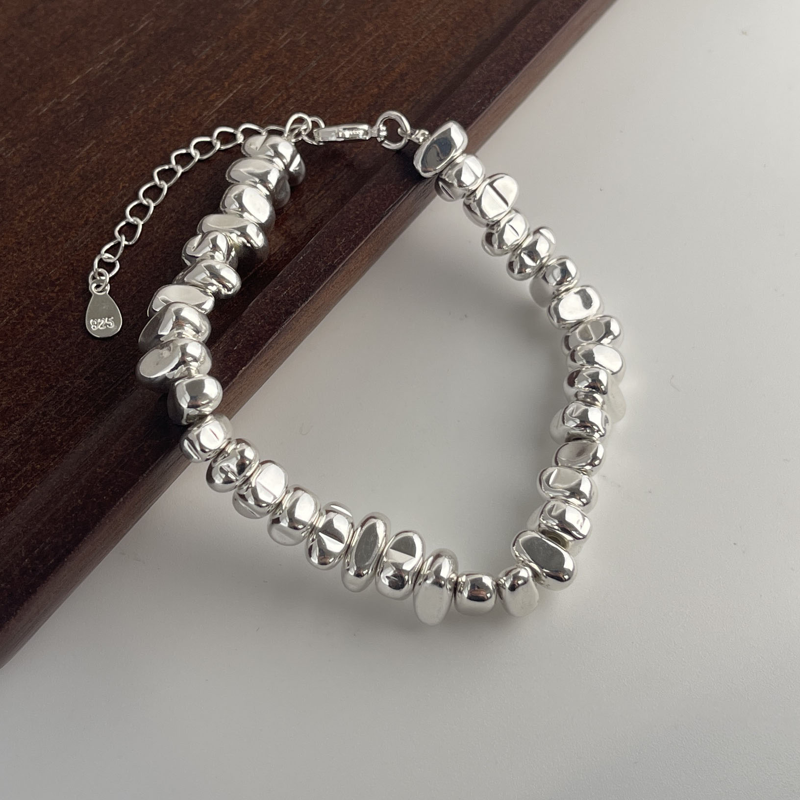 100% الصلبة 925 فضة ريترو سوار - مراجعة Resin Bangle Bracelet وسعره