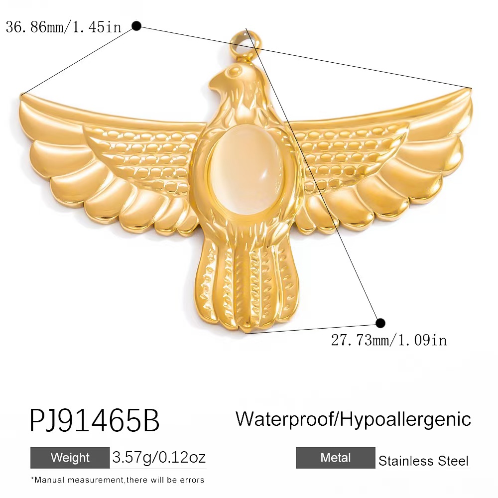 قلادة نسر من الفولاذ المقاوم ل - مراجعة Women'S Eagles Accessories وسعره