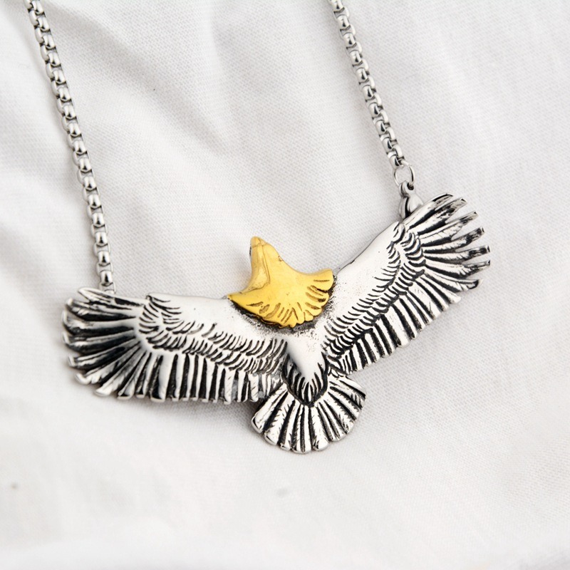 العصرية النسر قلادة الفضة 925  - مراجعة Women'S Eagles Accessories وسعره