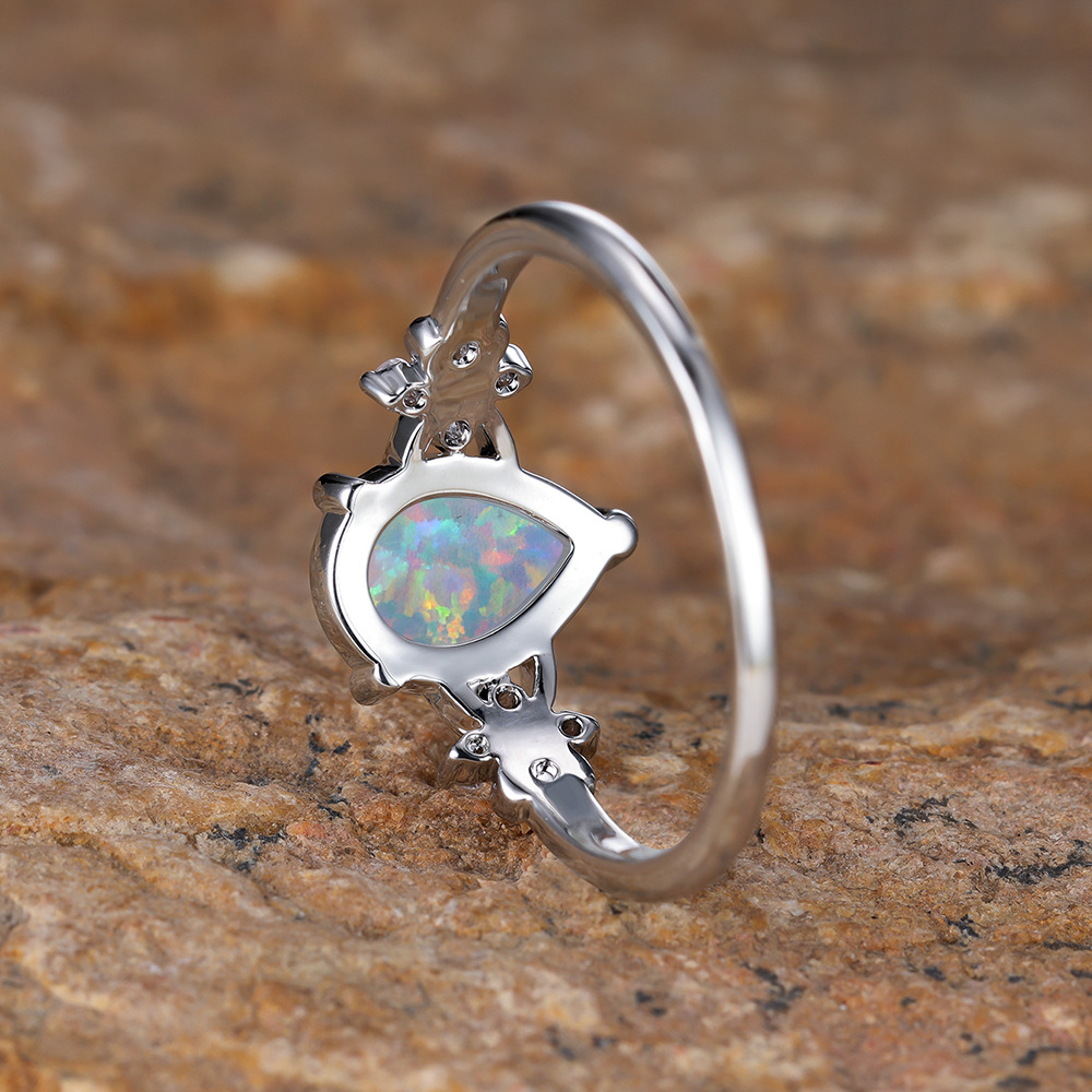 خاتم زهرة أبيض جديد 2026 بتصمي - مراجعة Women'S Accessories Australia وسعره