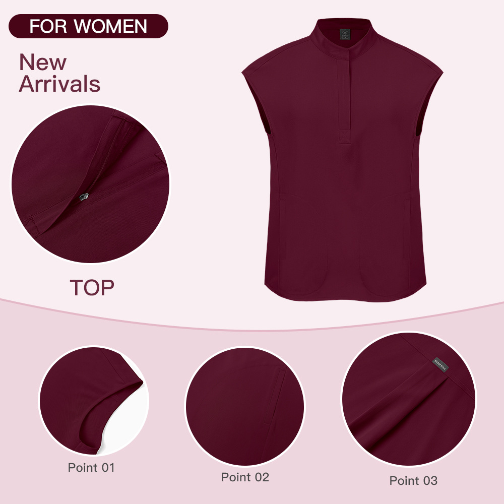 ملابس طبية نسائية، طقم سكرابز  - مراجعة Women'S Work Accessories وسعره